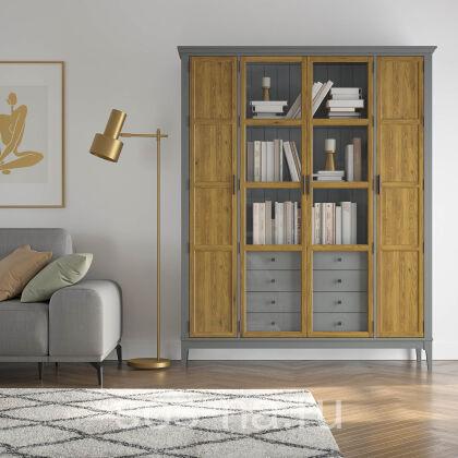 Шкаф для книг Квадро-С 422Ф/04